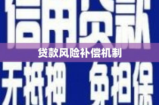 北碚贷款风险补偿机制