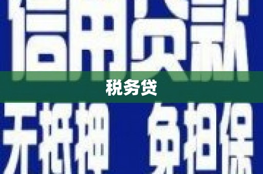 北碚税务贷