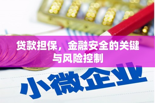 北碚贷款担保，金融安全的关键与风险控制