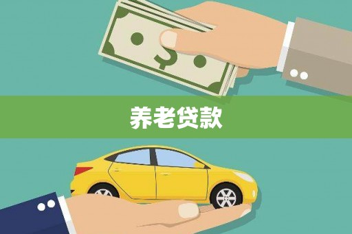 北碚养老贷款